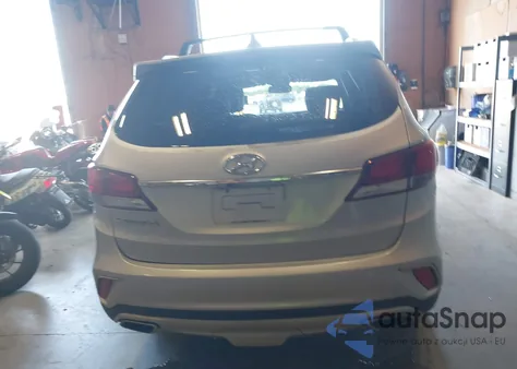 2017 Hyundai Santa Fe Se из США, поврежденный, VIN KM8SN4HF5HU205467